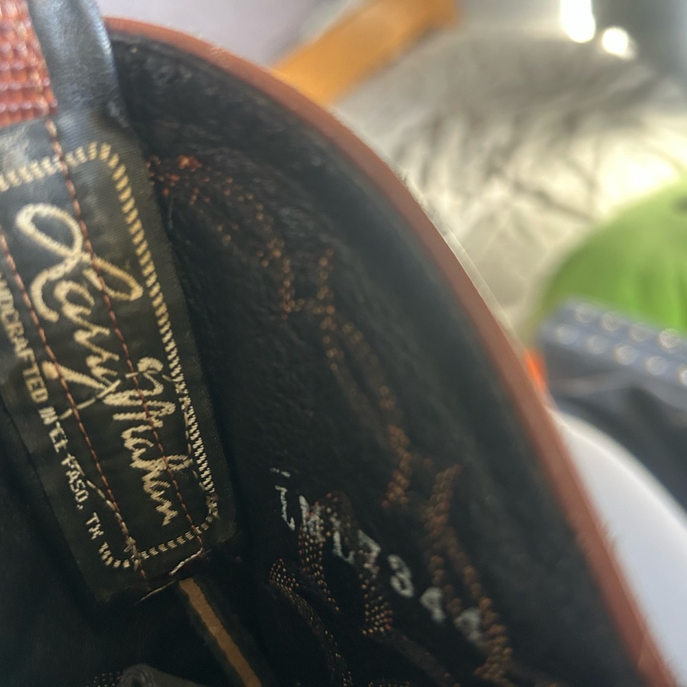 Vintage Larry Mahan Western Boots - Picture 7 of 9